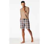 Bermuda kurz Webware nougat kariert - Mix+Relax 56