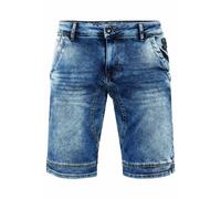 Shorts RUSTY NEAL "Cospita", Herren, Gr. M, EURO-Größen, blau, 98% Baumwolle, 2% Elasthan, unifarben, Hosen Shorts, mit aufwendiger Nahtverarbeitung (44220015-M) blau