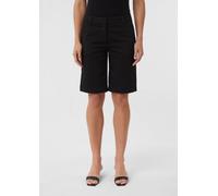 Bermuda-Shorts aus Baumwollmix schwarz 46