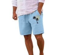 Bermuda Shorts Badehose Cargoshorts Große Extra Knielang 6XL Slipform 2in1 Funktionshose Bade Schwimmbadehose Elastische Streifen Längere Manner Langer Active Badepant Lederbadehose Engen