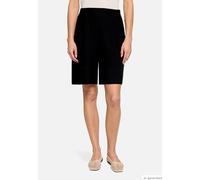 Bermuda-Shorts mit elastischem Bund Schwarz 44