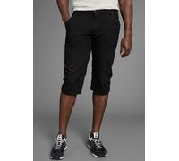 Bermudas ARIZONA "Tom", Herren, Gr. 58, N-Gr, schwarz (schwarz schwarz), Denim/Jeans, Obermaterial: 100% Baumwolle, overdyed, Basic, normal kniebedeckend, Hosen Bermudas (57032306-58) schwarz schwarz