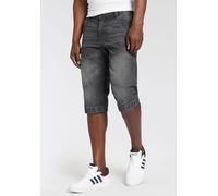 Bermudas ARIZONA "Tom", Herren, Gr. 68, N-Gr, grau (dunkelgrau), Denim/Jeans, Obermaterial: 100% Baumwolle, washed, Basic, normal kniebedeckend, Hosen Bermudas (53206127-68) dunkelgrau