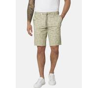 Bermudas BABISTA "Bermuda DANOBA", Herren, Gr. 52, N-Gr, grün (grün gemustert), Obermaterial: 98% Baumwolle CO. 2% Elasthan EL., Hosen Bermudas (34212046-52) grün gemustert