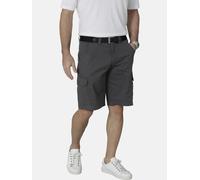 Bermudas BABISTA "Bermuda ZANMO", Herren, Gr. 52, N-Gr, grau (dunkelgrau), Obermaterial: 100% Baumwolle CO., regular fit, Hosen Bermudas (39097346-52) dunkelgrau