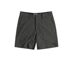 Bermudas BILLABONG "Crossfire", Jungen, Gr. 14(155-164cm), grau (asphalt), Obermaterial:64% Microfaser, 22% Walkfrottier, 8% Elasthan, 6% Nylon;, Hosen Bermudas (68337666-28) asphalt
