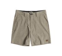 Bermudas BILLABONG "Crossfire", Jungen, Gr. 14(155-164cm), grün (khaki), Obermaterial:64% Microfaser, 22% Walkfrottier, 8% Elasthan, 6% Nylon;, Hosen Bermudas (50685023-28) khaki
