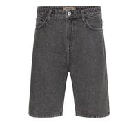 Jeansbermudas BLEND "BHBREEZE LOOSE DENIMSHORTS", Herren, Gr. XXL, N-Gr, denim grau, Denim/Jeans, Obermaterial: 100% Baumwolle, unifarben, loose fit knielang, Jeans (19457756-XXL) denim grau