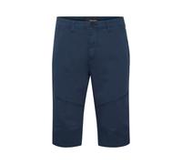 Bermudas BLEND "BHShorts", Herren, Gr. L, US-Größen, marineblaus, Web, 97% Baumwolle, 3% Elasthan, unifarben, regular fit kniebedeckend, Hosen Bermudas, Stilvolle Bermuda Chino Shorts (91320621-L) mar