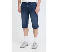 Bermudas BLEND "BHZinor", Herren, Gr. 3XL, US-Größen, denim dunkelblau, Denim/Jeans, 68% Baumwolle, 27% Polyester, 3% Viskose, 2% Elasthan, unifarben, normal kniebedeckend, Hosen Bermudas, Klassische 