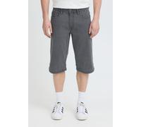 Bermudas BLEND "BHZinor", Herren, Gr. M, US-Größen, denim grau, Denim/Jeans, 68% Baumwolle, 27% Polyester, 3% Viskose, 2% Elasthan, unifarben, normal kniebedeckend, Hosen Bermudas, Klassische Jeans Ca