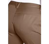 Bermudas SHEEGO, Damen, Gr. 46, Normalgrößen, braun, 100% Lyocell, unifarben, Hosen Bermudas (70848441-46) braun