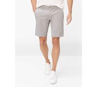Bermudas BRAX "Style PHIL B", Herren, Gr. 40, Normalgrößen, grau, Web, 72% Baumwolle, 24% Polyester, 4% Elasthan, Hosen Bermudas (19429954-40) grau