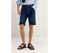 Bermudas BUGATTI "DynamicSeries", Herren, Gr. 58, Normalgrößen, 385, mittelblau, 84% Baumwolle, 15% Polyester, 1% Elasthan, unifarben, normal, Hosen Bermudas, mit Stretch-Funktion (83064408-58) 385, m