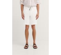 Bugatti Shorts mit Leinen-Anteil Herren weiß, 56