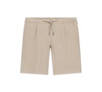 Bermudas BUGATTI "Soft touch", Herren, Gr. 56, Normalgrößen, 30, beige, 98% Baumwolle, 2% Elasthan, unifarben, normal, Hosen Bermudas, mit Kordelzug (63497947-56) 30, beige