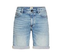 Bermudas CAMEL ACTIVE, Herren, Gr. 33, N-Gr, bleach blau, Denim/Jeans, Obermaterial: 86% Baumwolle, 13% Polyester, 1% Elasthan, unifarben, normal kniefrei, Hosen Bermudas, Sommerhose im 5-Pocket-Style