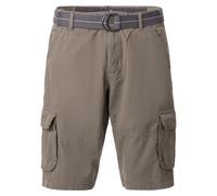 Bermudas CASAMODA "CASAMODA Bermuda BEN uni", Herren, Gr. 44, Normalgrößen, braun, 100% Baumwolle, Hosen Bermudas (84826737-44) braun