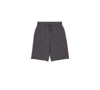 Bermudas CHAMPION "ICONS Terry Bermuda with Big Logo", Jungen, Gr. XL (164/170), N-Gr, schwarz, Obermaterial: 73% Baumwolle, 27% Polyester, Hosen Bermudas, für Kinder, sportlicher Stil, mit Eingriffta