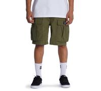 Bermudas DC SHOES "Tundra 22", Herren, Gr. XL, grün (ivy grün), Obermaterial: 100% Walkfrottier;, Hosen Bermudas (79423624-XL) ivy grün