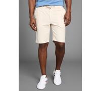 Bermudas DELMAO "aus Leinen", Herren, Gr. XXL, N-Gr, beige (sand), Web, Obermaterial: 55% Leinen, 45% Baumwolle, Leinenoptik, bequem kniefrei, Hosen Bermudas, Lässige Bermudas (74669862-XXL) sand