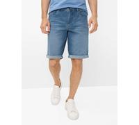 Bermudas EUREX BY BRAX "Style BRAD", Herren, Gr. 26U, Unterbauchgrößen, bleached, Denim/Jeans, 98% Baumwolle, 2% Elasthan, Hosen Bermudas (56242424-26) bleached