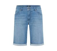 Bermudas EUREX BY BRAX "Style BRAD", Herren, Gr. 54, Normalgrößen, bleached, Denim/Jeans, 98% Baumwolle, 2% Elasthan, Hosen Bermudas (66931039-54) bleached