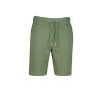 Bermudas GANT "Shorts Regular Shield Sweat Shorts", Herren, Gr. M, N-Gr, grün (grün (dry herb)), Obermaterial: 87% Baumwolle CO. 13% Polyester PES., Hosen Bermudas (27334132-M) grün (dry herb)