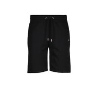 Bermudas GANT "Shorts Regular Shield Sweat Shorts", Herren, Gr. M, N-Gr, schwarz, Obermaterial: 87% Baumwolle CO. 13% Polyester PES., Hosen Bermudas (97257049-M) schwarz