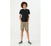 Bermudas GARCIA "Lazlo Short", Herren, Gr. 158, N-Gr, grün (khaki), Obermaterial: 85% Baumwolle, 13% Polyester, 2% Elasthan, knielang, Hosen Bermudas, for BOYS (18248130-158)