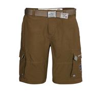 Bermudas "GS 38 MN BRMDS", Herren, Gr. 46, Normalgrößen, braun (hellbraun), 65% Baumwolle 35% Polyamid, G.I.G.A. DX BY KILLTEC, Hosen Bermudas (90535446-46)