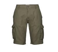 Bermudas "GS 93 MN BRMDS", Herren, Gr. 52, Normalgrößen, grün (olivgrün), Oberstoff: 100% Baumwolle, Futter: 70% Polyester, 30% Baumwolle, G.I.G.A. DX BY KILLTEC, sportlich, Hosen, Baumwoll-Bermuda mi