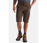 Bermudas HERO BY JOHN MEDOOX "HAMILTON Cargo Longbermuda", Herren, Gr. W33, Länge 35, khaki, Sweatware, 70% Baumwolle, 30% Polyamid, gerade kurz, Hosen Bermudas, Bermuda Casual Funktionsqualität für H