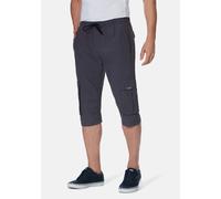 Bermudas HERO BY JOHN MEDOOX "William Beach Bermuda", Herren, Gr. M, grau (anthrazit), Sweatware, 70% Baumwolle, 30% Polyester, gerade kurz, Hosen Bermudas, Bermuda Casual Funktionsqualität für Herren