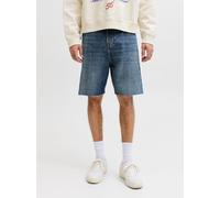 Bermudas JACK & JONES "JJITONY JJCOOPER ST 796 SN", Herren, Gr. S, N-Gr, blau denim, Denim/Jeans, Obermaterial: 100% Baumwolle, kniefrei, Hosen Bermudas (50303938-S) blau denim