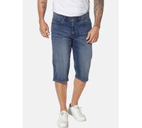 Bermudas JAN VANDERSTORM "Jeansbermuda HARLORF", Herren, Gr. 56, N-Gr, blau, Obermaterial: 98% Baumwolle CO. 2% Elasthan EL., Hosen Bermudas (34382003-56) blau