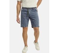 Bermudas JAN VANDERSTORM "Jeansshort PEROLOF", Herren, Gr. 64, N-Gr, blau, Obermaterial: 100% Baumwolle CO., comfort fit, Hosen (85173953-64) blau
