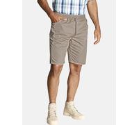 Jan Vanderstorm Herren Schlupfshort Filemon Kurze Hose mit Taschen | Reine Baumwolle | große Größen L-7XL beige, 4XL (XXXXL) - 68