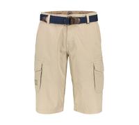 Bermudas LERROS "Cargobermuda mit Gürtel", Herren, Gr. 5XL, beige (light dune beig), 100% Baumwolle, Hosen Bermudas (59474206-5XL) light dune beig