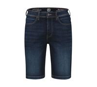 Bermudas LERROS "Denim Bermuda aus flexiblem Baumwollmix, große Größen", Herren, Gr. 46, dunkelblau, 99% Baumwolle, 1% Elasthan, Hosen Bermudas (99374549-46) dunkelblau