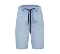 Bermudas LERROS "Denim Bermuda, leicht und bequem", Herren, Gr. 31, blau (light blau used wash), 99% Baumwolle, 1% Elasthan, Hosen Bermudas (24528258-31)