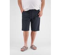 Bermudas LERROS "LERROS Bermuda in Übergrößen, ultra leicht und schnelltrocknend", Herren, Gr. 48, extraweit, blau (blau night), 54% Baumwolle, 43% Nylon, 3% Elasthan, Hosen Bermudas (88213126-48)