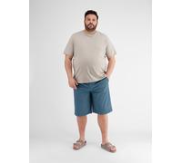 LERROS Chino-Bermuda mit Gürtel, in Großen Größen - Crispy Blue 6XL