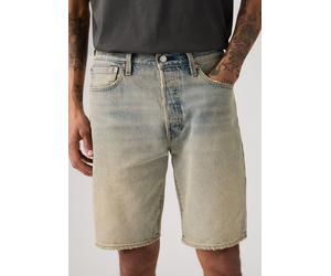 Bermudas LEVI'S "501 ORIGINAL SHORTS", Herren, Gr. 30, N-Gr, beige (my tinted story shorts), Denim/Jeans, Obermaterial: 100% Baumwolle, normal kniefrei, Hosen Bermudas, Jeans-Bermudas mit Stretch, der
