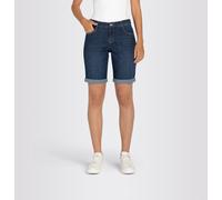 Bermudas MAC, Damen, Gr. 34, N-Gr, n. basic wash, Denim/Jeans, Obermaterial: 97% Baumwolle, 3% Elasthan, gerade, Hosen Bermudas, aus sehr leichter, sommerlicher Qualität mit softem Griff (71461265-34)