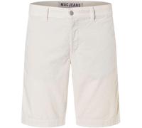 Bermudas MAC "Liam Bermuda", Herren, Gr. 38, N-Gr, cream weiß ppt, Cord, Obermaterial: 99% Baumwolle, 1% Elasthan, unifarben, Hosen Bermudas, aus elastischem Cord (68447428-38) cream weiß ppt