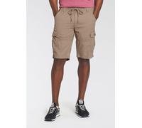 Bermudas MAN'S WORLD, Herren, Gr. 44, N-Gr, grün (khaki), Web, Obermaterial: 100% Baumwolle, unifarben, bequem, Hosen Bermudas (31356154-44) khaki