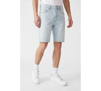 Bermudas ONLY & SONS "ONSEDGE LB 3662 DOT DNM SHORTS", Herren, Gr. L, N-Gr, light blau denim, Denim/Jeans, Obermaterial: 100% Baumwolle, unifarben, kniefrei, Hosen Bermudas, Jeans Bermuda (43477729-L)