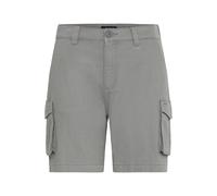 Bermudas OXMO "Bermudas OXKVINNE", Damen, Gr. 42, N-Gr, grau (pewter), Obermaterial: 99% Baumwolle CO. 1% Elasthan EL., Hosen Bermudas (32620028-42) pewter