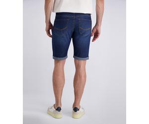 Bermudas PIERRE CARDIN "Jeans Shorts Sisteron", Herren, Gr. 36, N-Gr, sky blau used buffies, Web, Obermaterial: 84% Baumwolle, 14% Polyester, 2% Elasthan, unifarben, regular fit kniefrei, Hosen Bermud